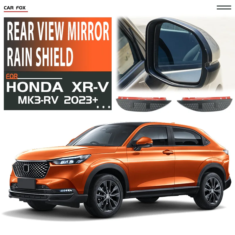 

Для Honda XR-V XRV 2014-2023 + автомобильное зеркало заднего вида, дождевик, защитный чехол, солнцезащитный козырек, Стайлинг автомобиля, автоаксессуары