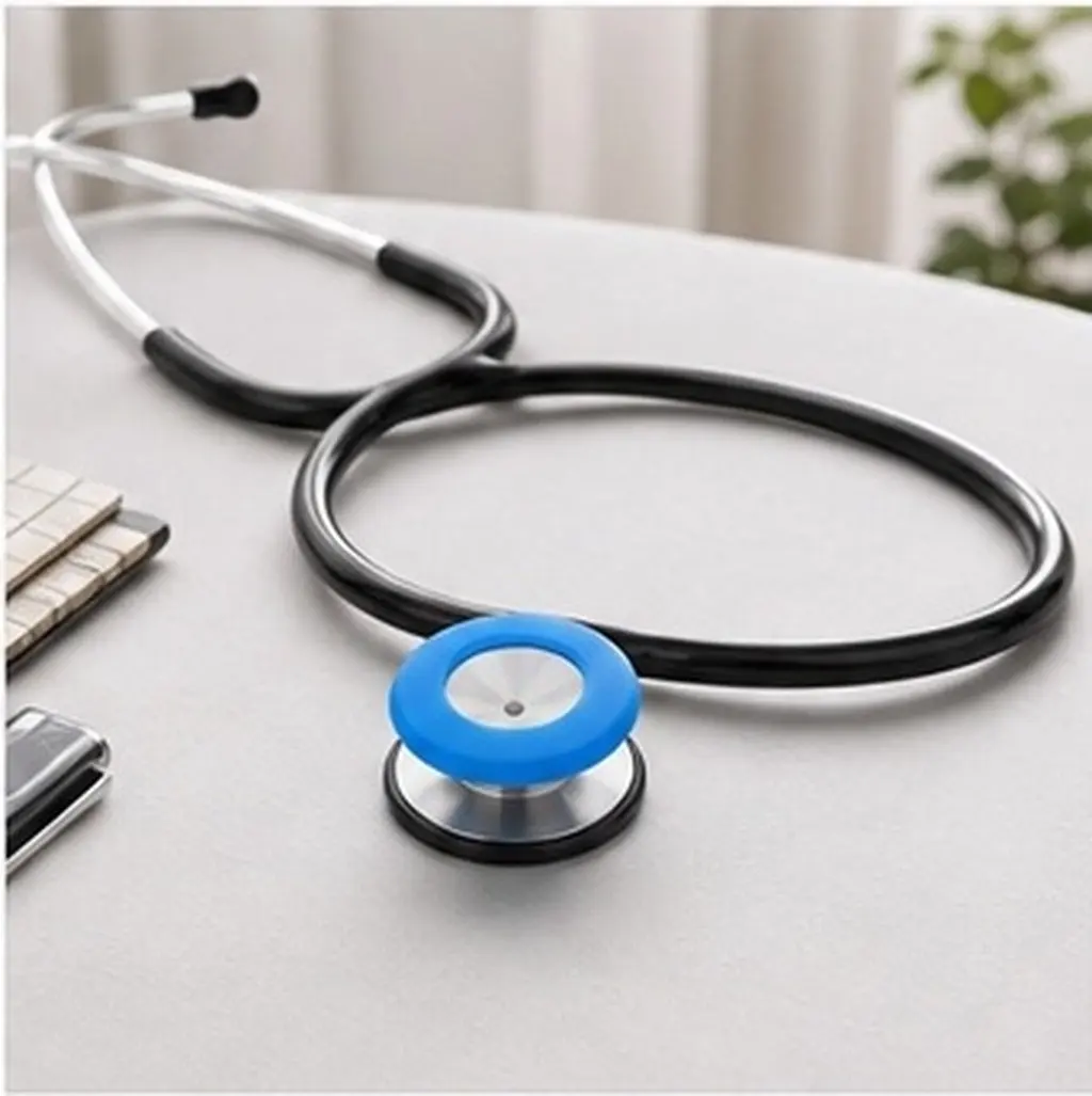 24Pcs Soft Silicone Stethoscope Covers Stethoscope Protector Replacement Parts Long-Lasting Protective Cover for and