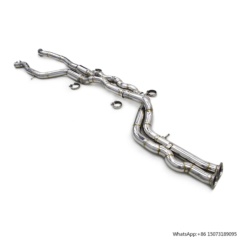 

Equal Length Mid Pipe for M3/M4 F80/F82 S55 3.0T 2014-2018 Stainless Steel Midpipe Pipe Muffler Exhaust System