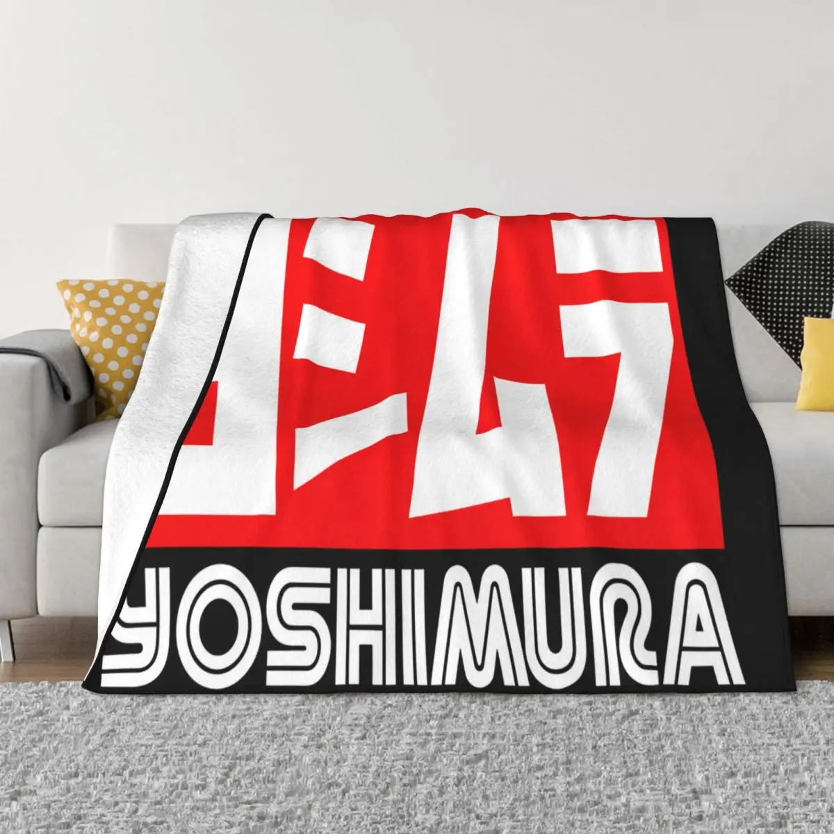 Yoshimura Japan Mens S To 5Xl Black New Fashion T Men Clothing Letter Top Discount Classic Steampunk Throw Blanket