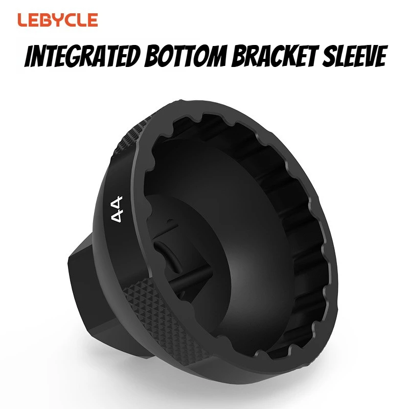 

LEBYCLE Integrated Bottom Bracket Socket Bicycle Bottom Bracket Removal Tool MTB and Road Bike Bottom Bracket InstallationSocket