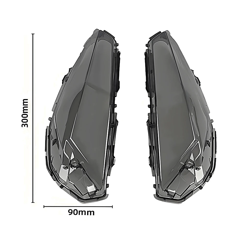 Suitable for Yamaha XMAX300 2023-2024 Motorcycle Modified Turn Signal and Tail Light Protective Cover, Light Decorative Cover