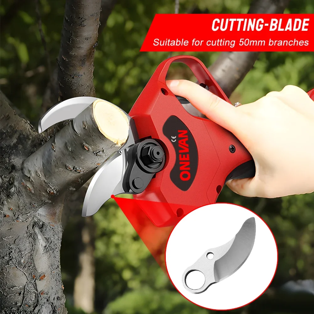 ONEVAN SK5 Blades For Cordless Electric Pruning Shear Accessories Pruner Cutting Blade For 50mm Electric Branches Pruner Tools