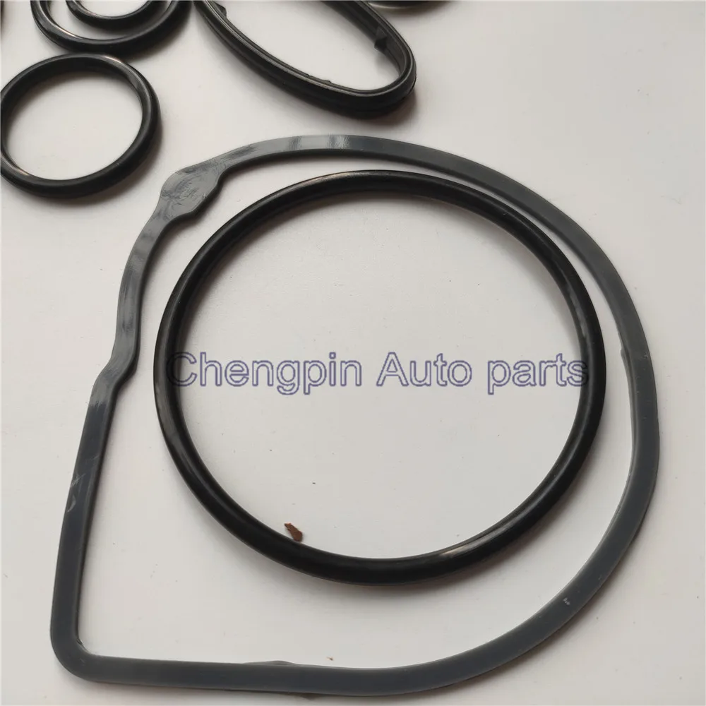 (10set/lot)Cooling System Seal Oil Cooler Gasket Seals # 24445723 55354071 For Chevrolet Cruze 1.6L 1.8L Sonic Astra Zafira