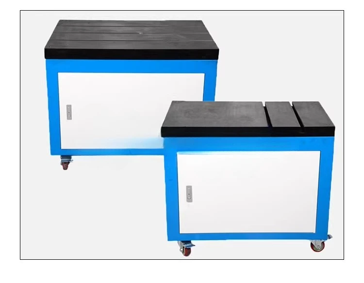 Tapping Machine Mobile Workbench, Tapping Machine Supporting Workbench 800 * 500 900 * 600 Cabinet Operation Platform