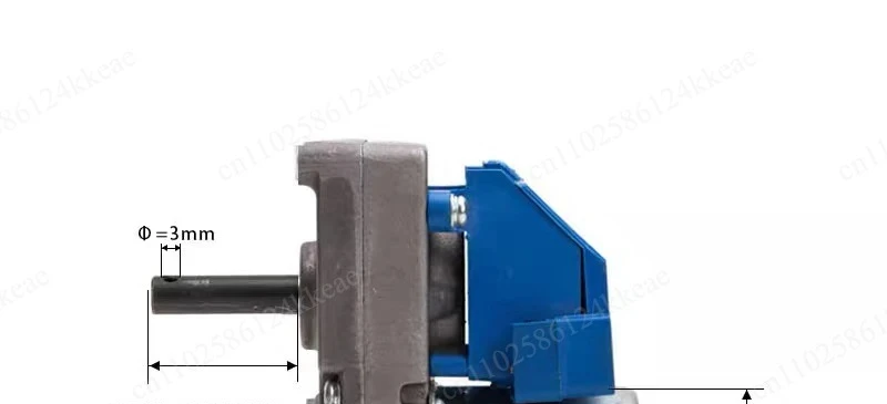 

64/65TYD Pellet Round Table Furnace Feeding and Slag Removal Motor Blue Charcoal Furnace Heating Reduction Motor