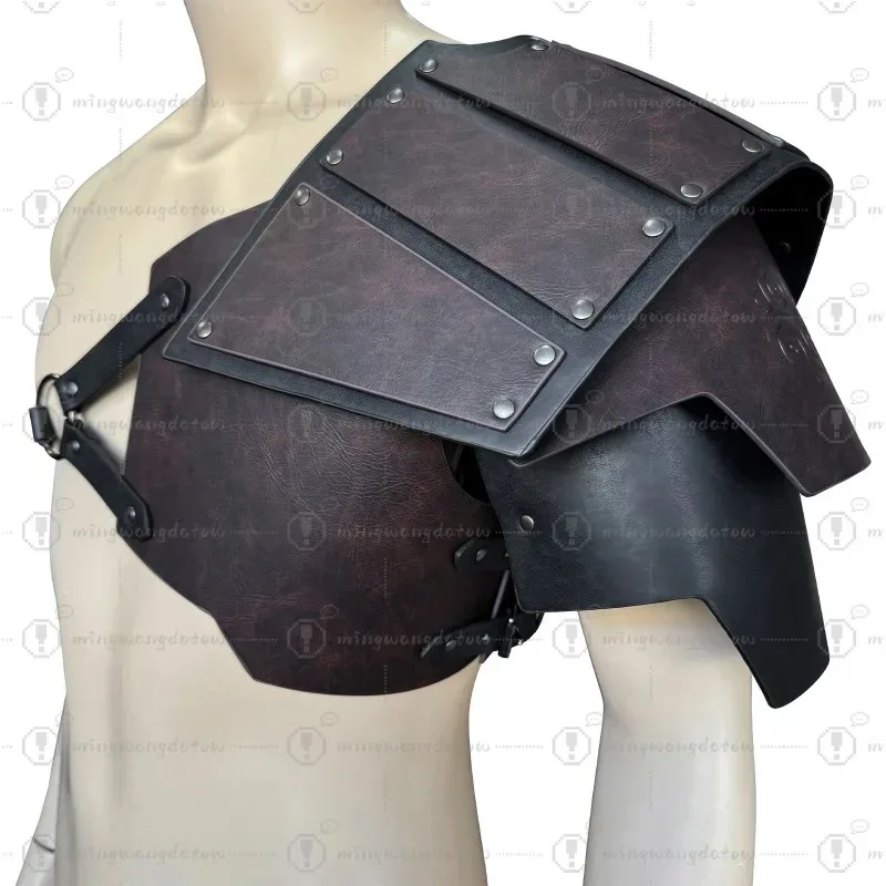 Medieval unilateral shoulder armor Nordic style Viking shoulder armor retro COSPLAY stage props