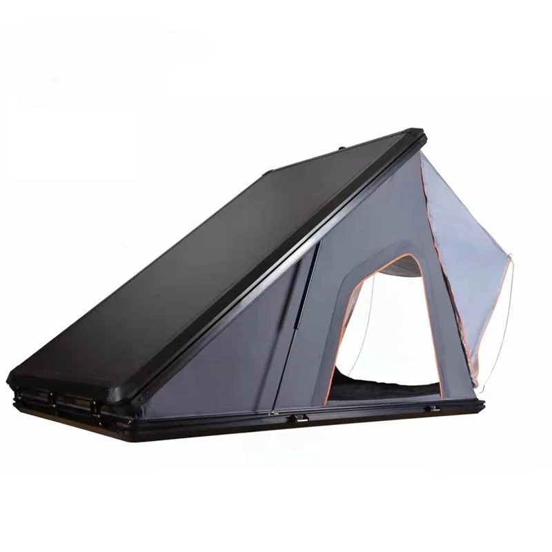 

Aluminum alloy triangle outdoor double driving outdoor camping hard shell roof tent