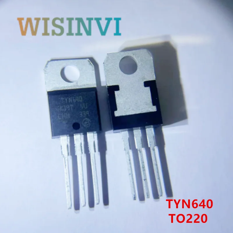 10PCS TYN640RG TYN640 TYN825RG TYN825 TYN612 TYN610 TYN410 TYN810 TO220 Silicon Controlled Rectifiers