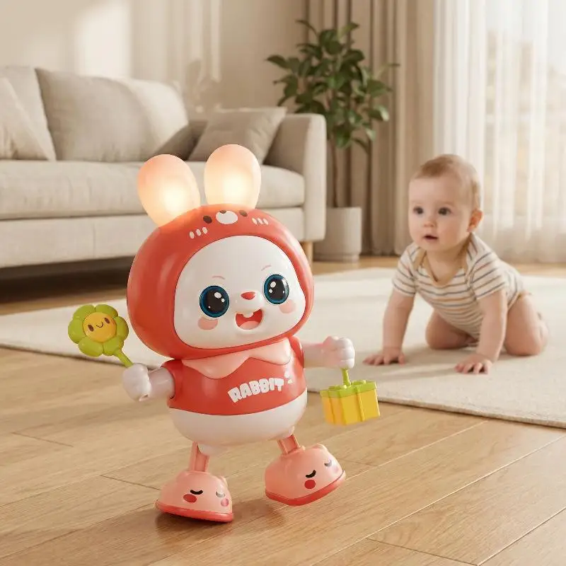 

Children Musical Rabbit Sensory Musical Instruments Kids Activity Development Educational Toys For 3 Years Baby Birthday Gifts