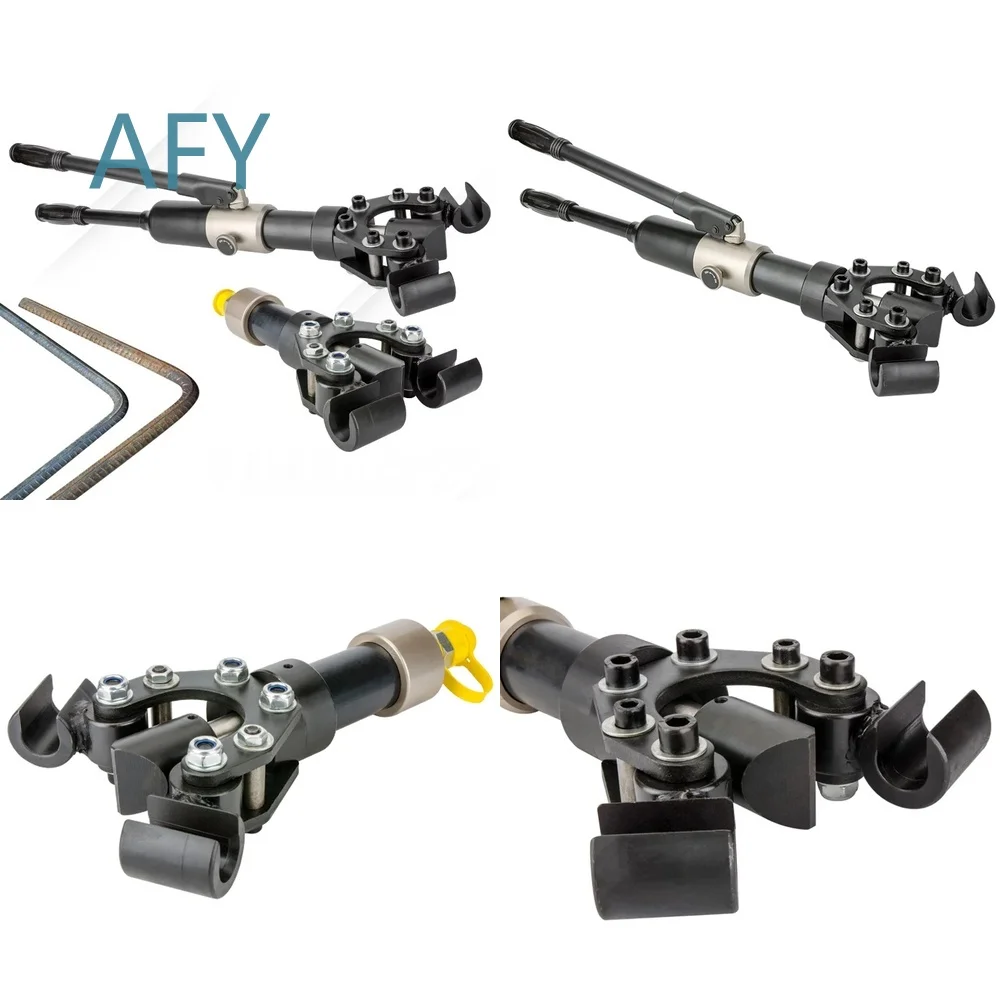 18-Type Steel Bar Split Bending Machine for Manual Hydraulic Electric Rebar Bender Tool for Construction Site Use Heavy Duty