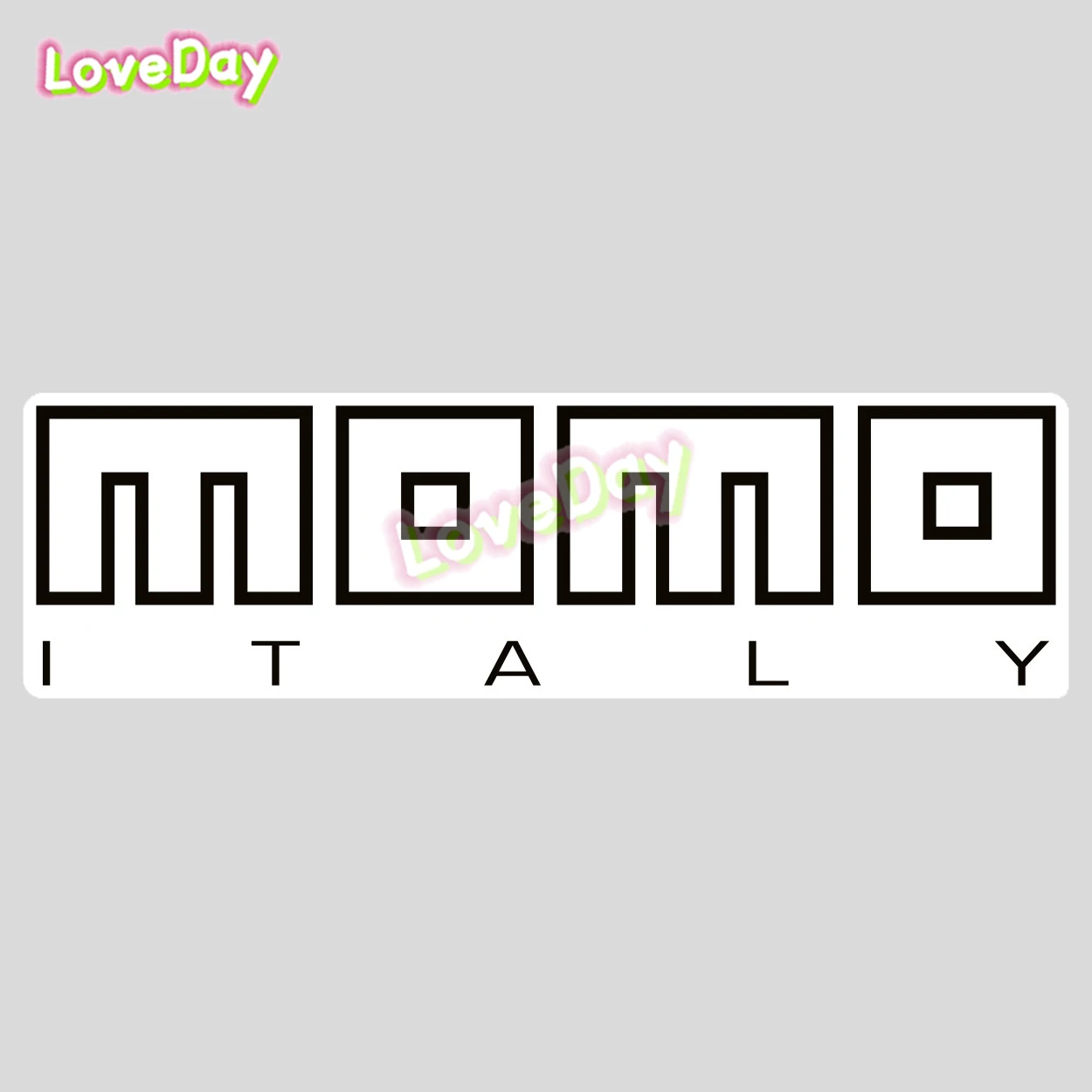 مومو عجلة القيادة شعار ملصق الشارات الانجراف سباق السيارات ملصق الفينيل السيارات الزجاج الوفير دراجة نارية خوذة الشارات الزخرفية #3