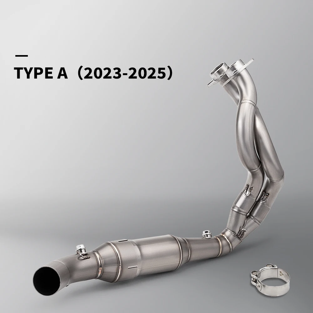 

Slip on Exhaust Muffler Sensor Front Middle Connection Link Pipe For ER6N Versys 650 Z650 Ninja 650 2023 to 2025 years