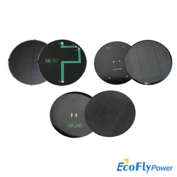 1PC 5V 6V 9V Mini Round/Oval Solar Panel Monocrystalline Polysilicon DIY Charger 3.7V Battery Power Charge