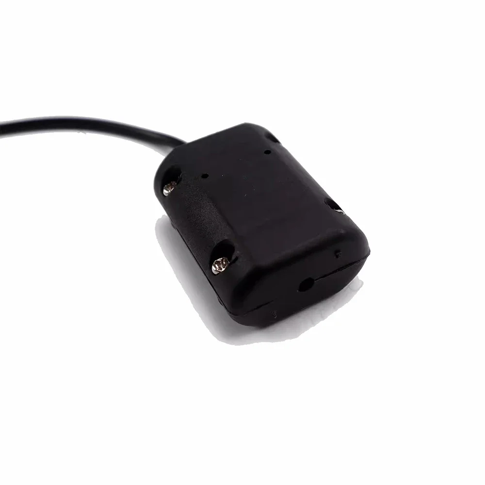 Masajeador con motor vibratorio con carcasa de plástico negro, velocidad 5000 RPM