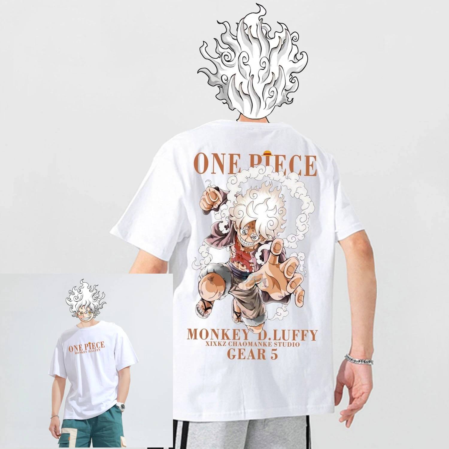 

2025-26, хит продаж, новая летняя футболка серии ONE PIECE с 3D принтом для ролевых игр, повседневная и удобная уличная футболка с короткими рукавами