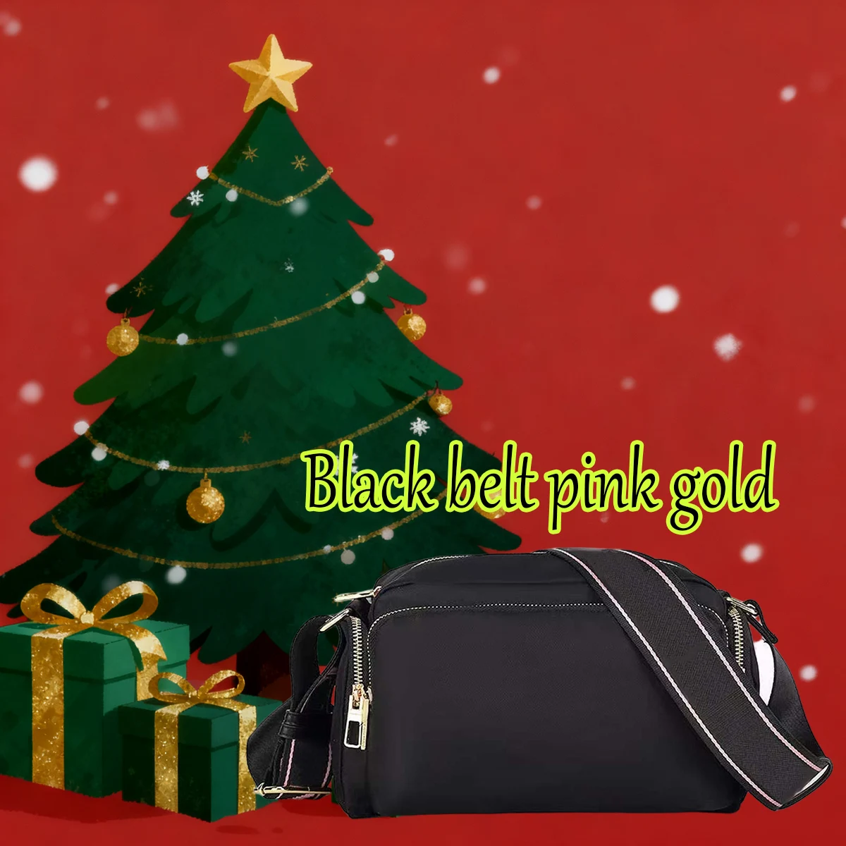 

2025 new fashion classic versatile casual ins style large capacity neutral bag suitable for Christmas gifts