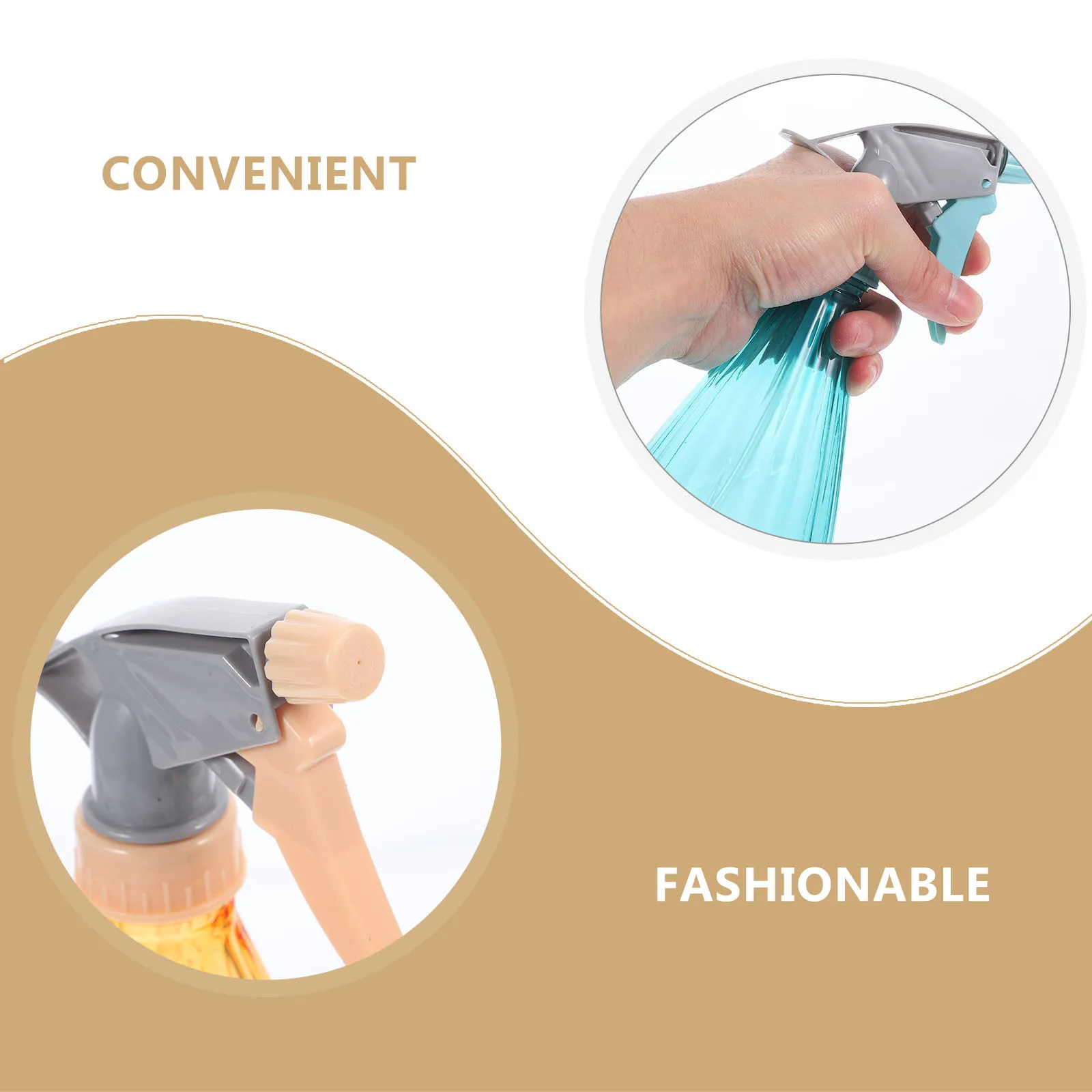 

3 Pcs Watering Can Sprayer Tool for Plants Garden Handheld Kettle Plastic Reusable Lightweight