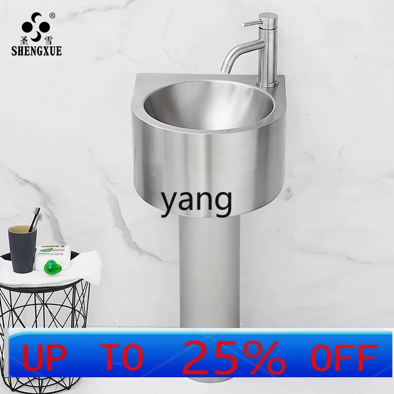 

CX умывальник колонного типа для небольшой квартиры, встроенный напольный умывальник для ванной комнаты из нержавеющей стали