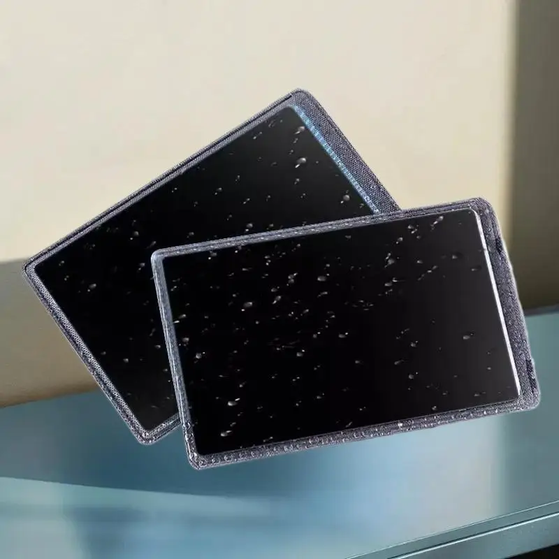 Anti-peep Card Holder Double-sided ID Card Protective Cover Bank Card Anti-leakage Protection Privacy Document Holder Anti-demag