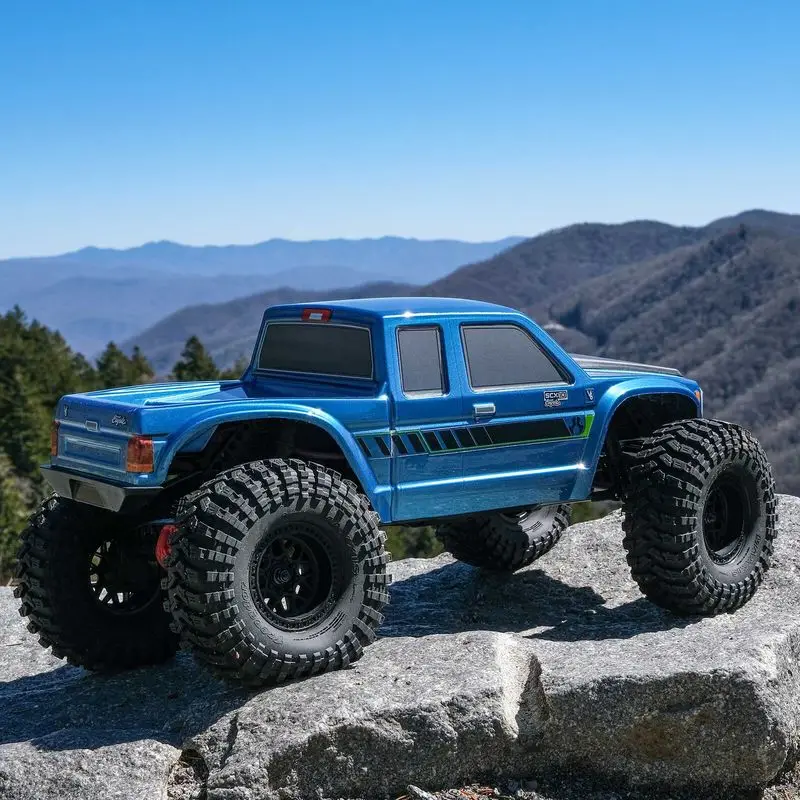 Axial Rc Rock Crawler Scx10 Iii Coyote One Tenth Scale Four Wheel Drive Brushed Motor 3S Compatible Remote Control Off Road Car