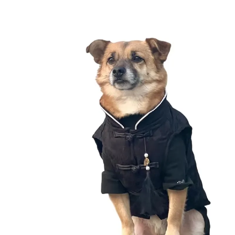 

Chinese Tang Suit Dog Clothes Vest Small Big Large Dog Clothing Shirt Poodle Samoyed Labrador Husky Golden Retriever Clothing
