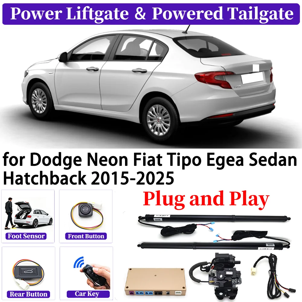 

for Dodge Neon Fiat Tipo Egea Sedan Hatchback 2015-2025 OEM Car Automatic Power Liftgate Kit Smart Auto Electric Tailgate System