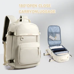 Großer Reise rucksack für Frauen, von Flug gesellschaften zugelassener wasserdichter Laptop-Rucksack, Handgepäck rucksack, Wander rucksack