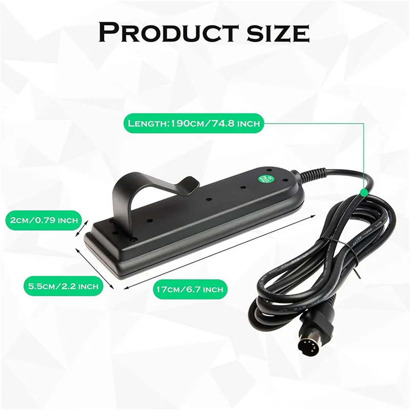 

ABRU-4X Electric Sofa Remote Replacement, 5 Pin 4 Button Power Recliner Remote Replacement For OKIN LIMOSS Pride Berkline
