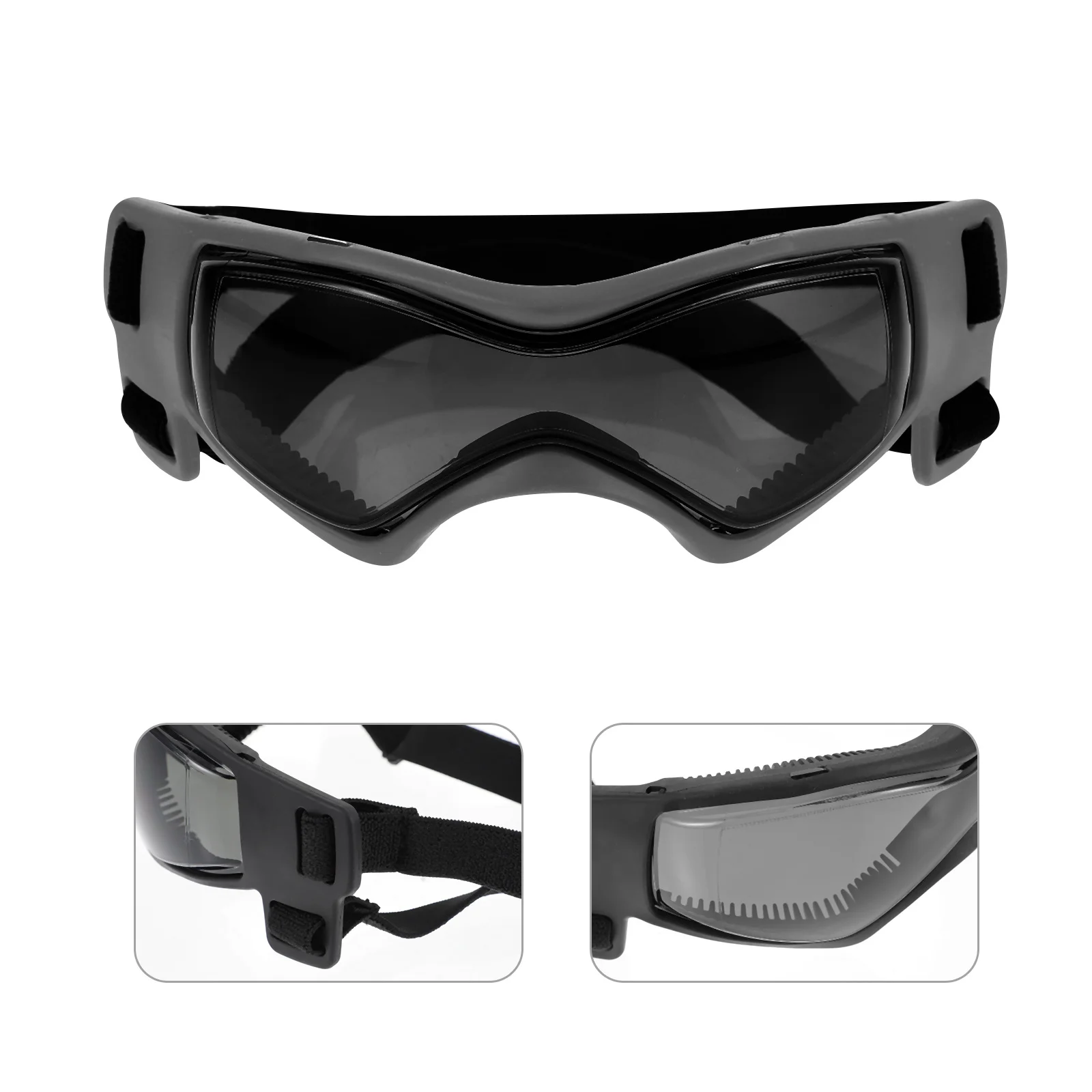 

Anti-Uv Dog Sunglasses Waterproof Pet Goggles Adjustable Strap Outdoor Protection Uv Protection Dog Glasses Pet