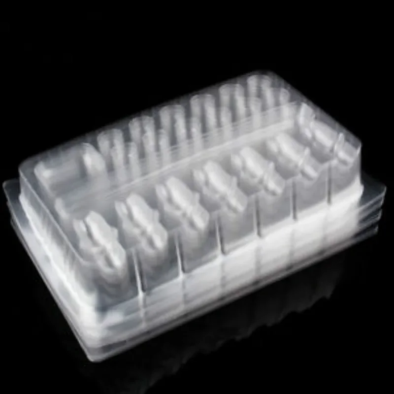 20pcs Disposable Transparent Plastic Pigment Tray Palette Tattoo Ink Holder For H Cartridge Needles Holder