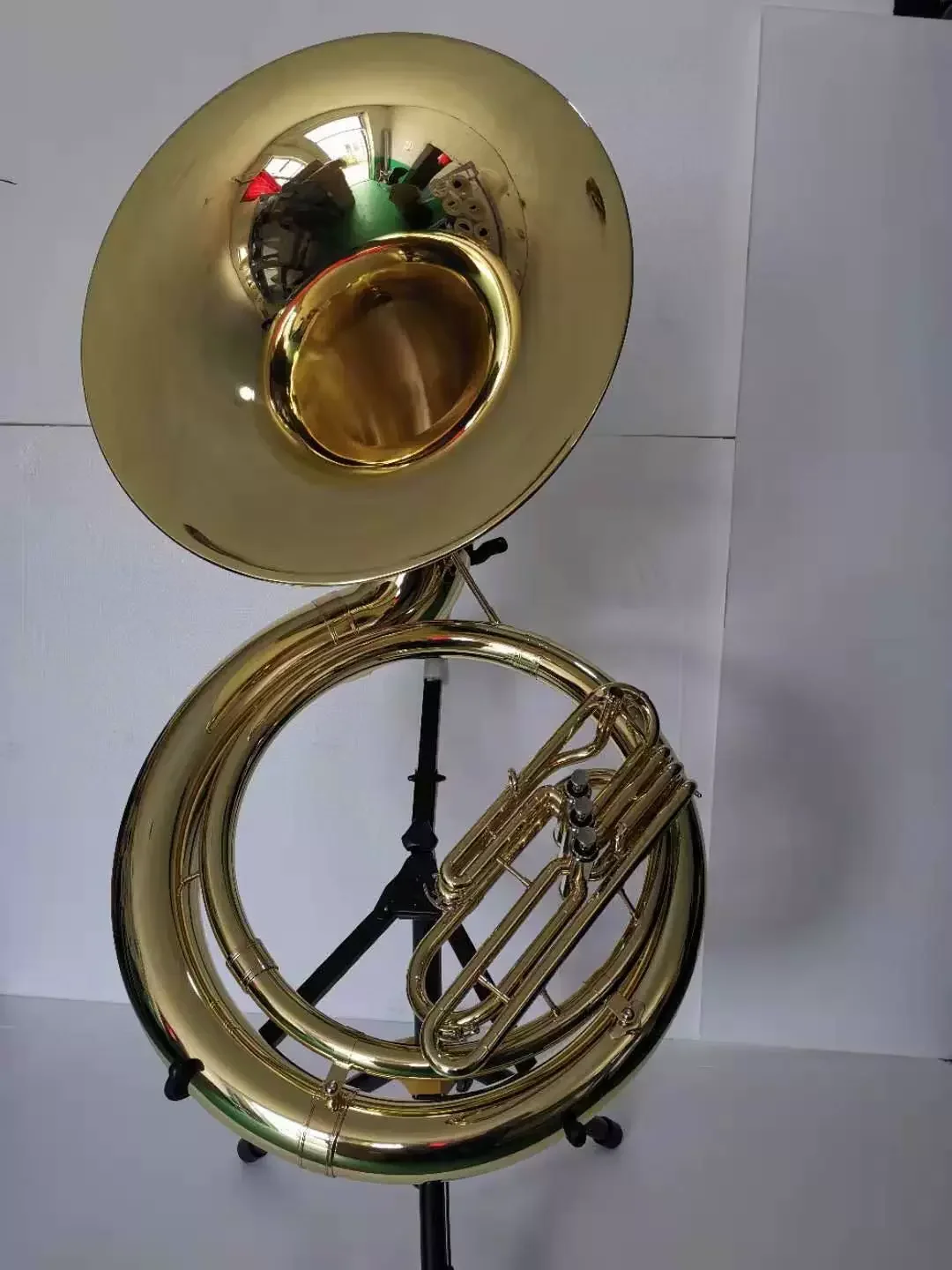 2025 Brass Sousaphone All Brass Band Drum Horn Tuba Subwoofer for Bass Instrument for The Team