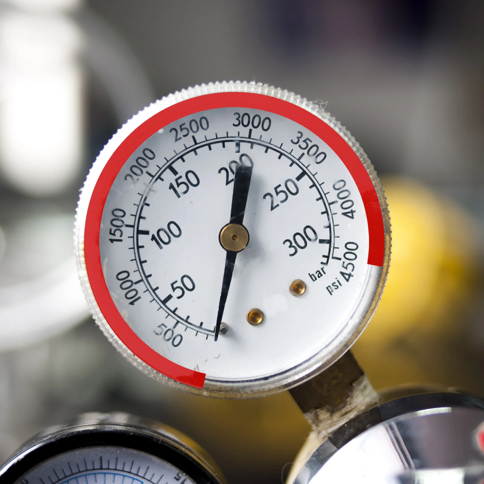 

5pcs Pressure Gauge Identification Sticker Uv Resistant Adhesive Decal For Factory Workshop Safety Meter Label Clear Pressure