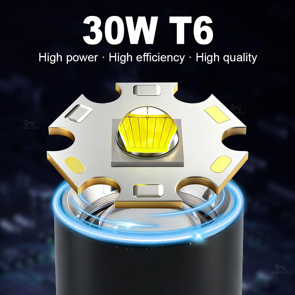 XHP 450 LED Diving Light Powerful Underwater Diving Torch Waterproof Portable Magnetic Switch Lamps Survival Fishing Flashlights