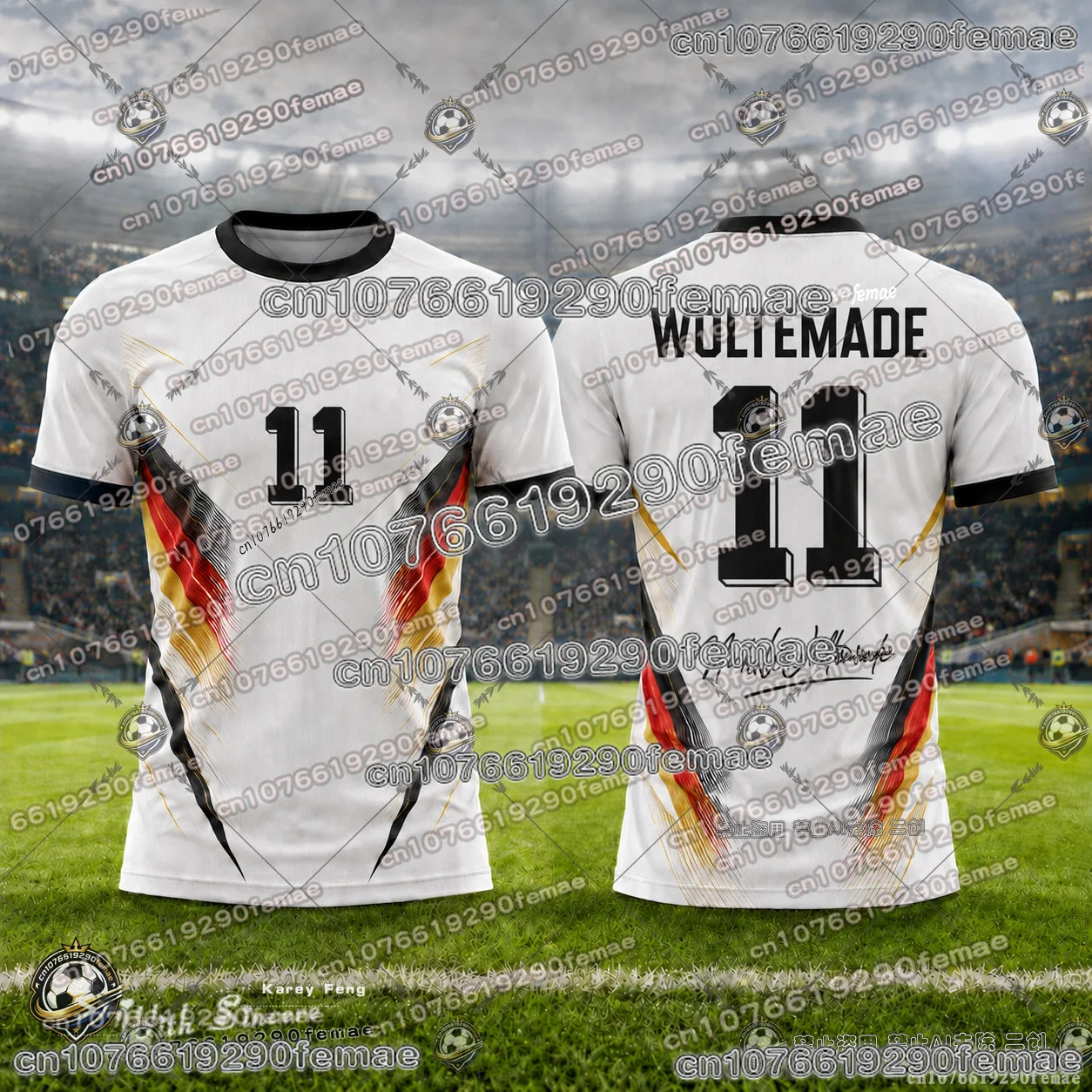 2026 Germany Football Team Jersey Special Edition Soccer Shirt Casual Outdoor Training Tee Breathable Comfort Kids Adults image 6