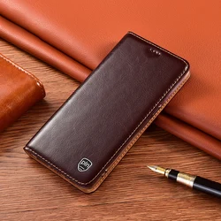 Cowhide Genuine Leather Case For Asus Zenfone 9 6 7 Pro 8 Flip Rog Phone 2 3 5 5s 6 7 6D Pro Ultimate Cover