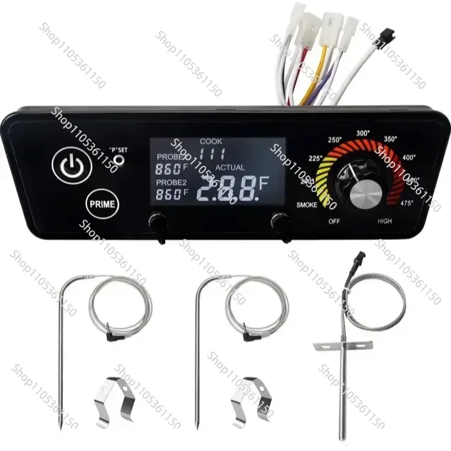 Auger Motor, Induction Fan Kit, Fire Burn Pot and Hot Rod Ignitor for Traeger and Pit Boss Wood Pellet Grill Parts Replacement