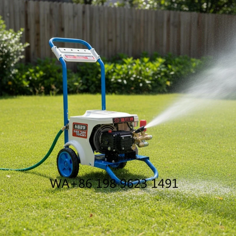 High-pressure electric garden sprayer with permanent magnet variable frequency spray pump, high-tech efficient outdoor cleaning