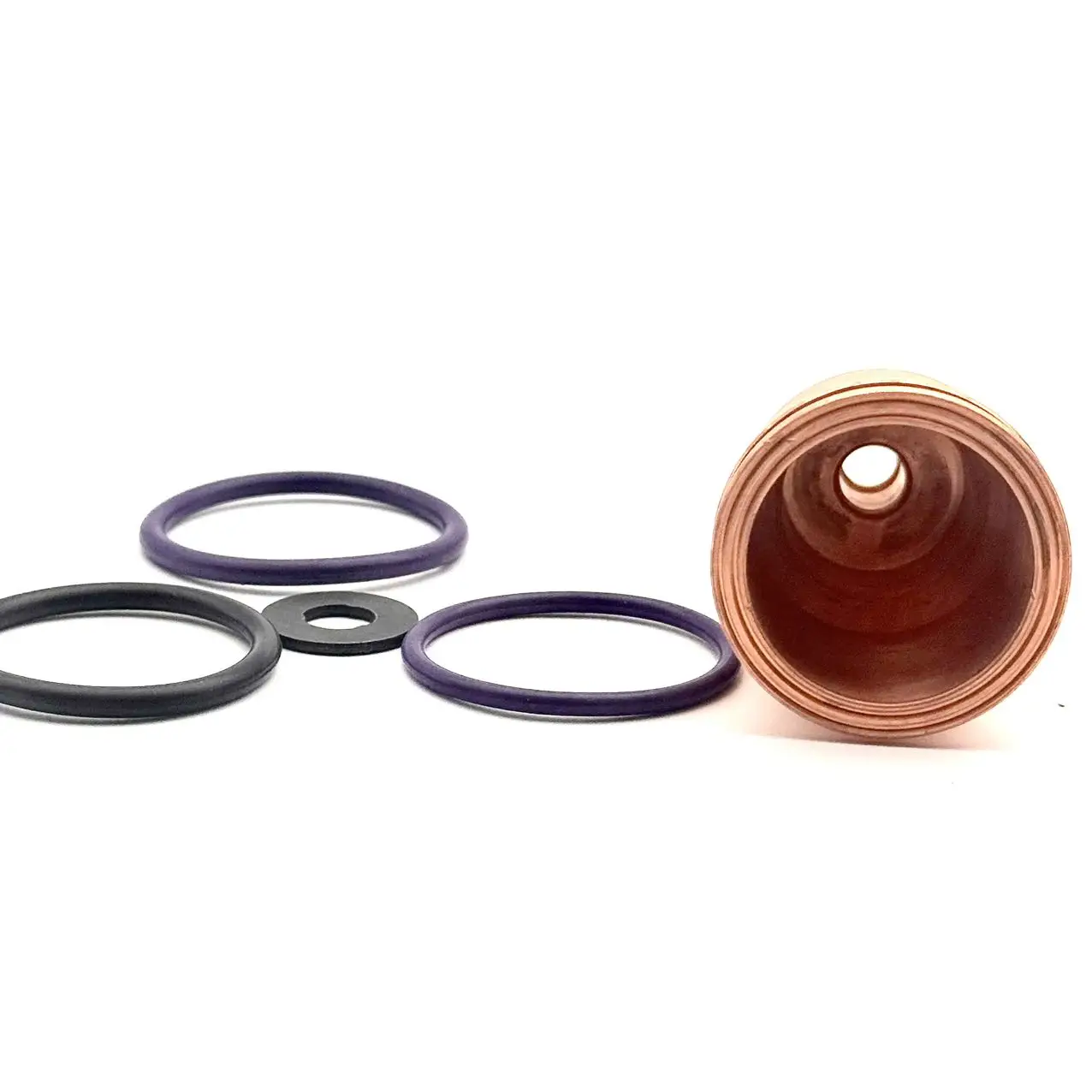 6-teiliges Einspritzdüsen-Hülsen-Set für Volvo Mack Truck D11 D12 D13 D16 Motor, kompatibel mit den Teilenummern 21351717 21274700 74851210 – Detail 5