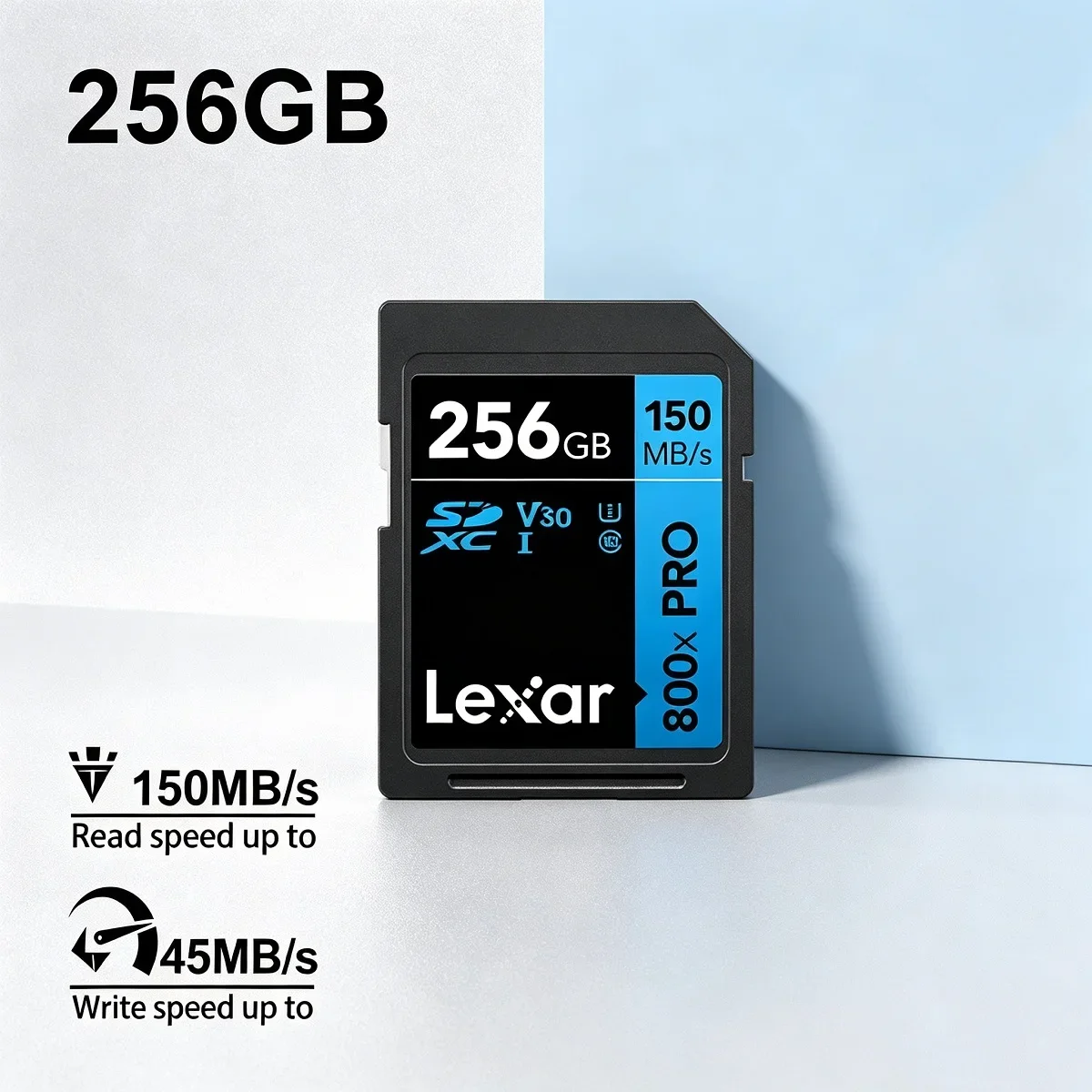 Lexar SD Card 800x Pro 64GB 128GB 256GB SDXC Flash Card Read 150MB/s V30 UHS-I SDHC 32GB Memory Card Storage Card For Camera