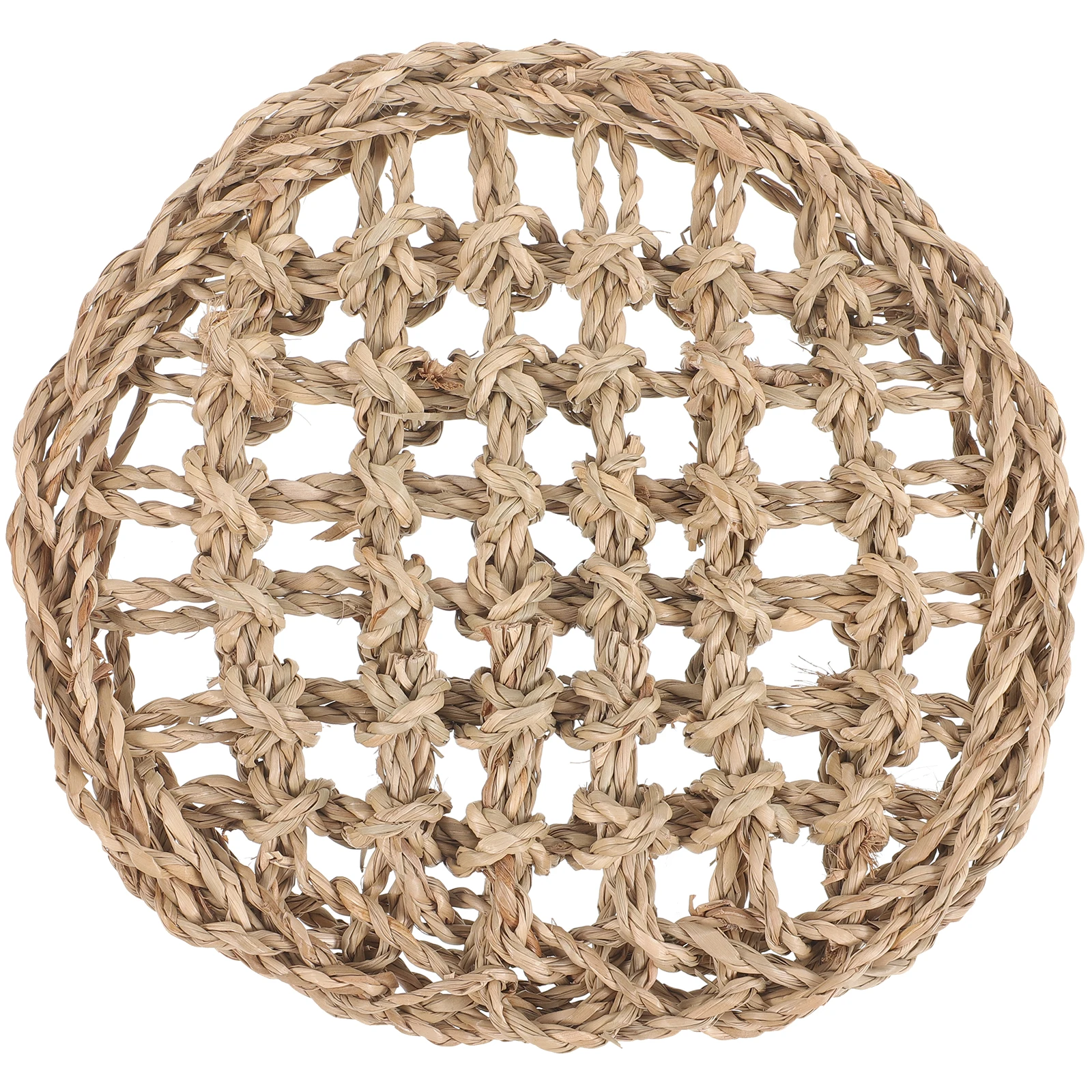 

Natural Straw Woven Mat Pet Cushion Pad For Climbing Crawling Easy Clean Durable Accessories Reptile Climbing Mat Lizard Nest