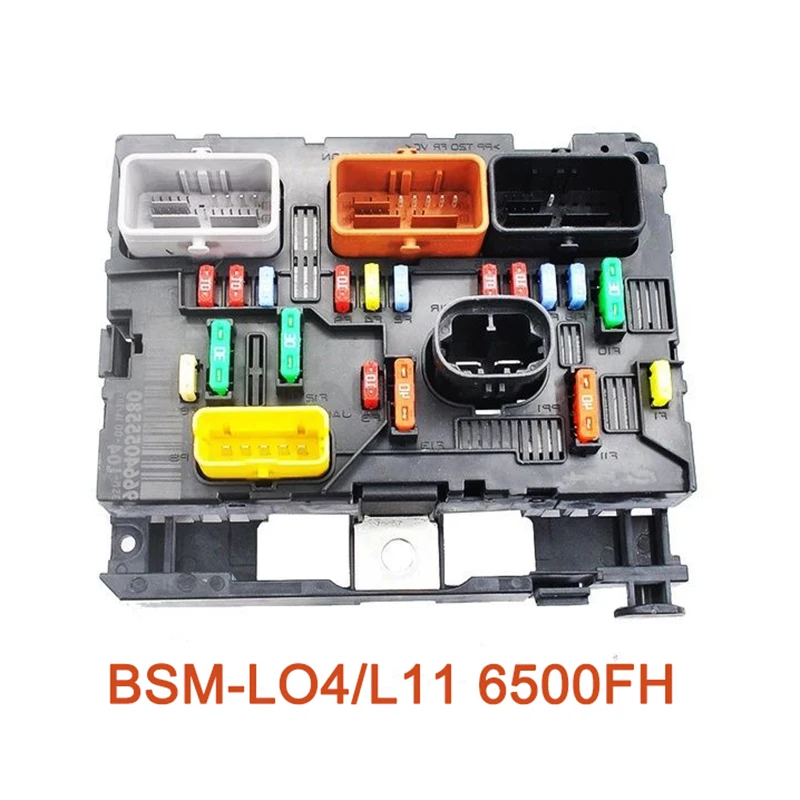 

Used Genuine Fuse Box Unit Assembly BSM-LO4/L11 For Peugeot 107 207 307/207CC Citroen C4 C5 6500FH 9664055780 9664055580