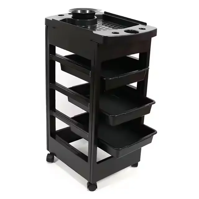 

Modern Plastic Barber Salon Furniture Hot Stamping Dyeing Trolley for Bedroom Living Room Hotel School Home Office Use