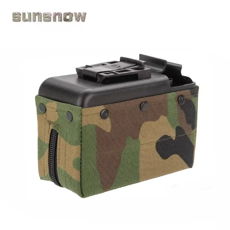 [Made by Sun Snow] M249 Tool Bag Military Fans Outdoor Tactical Accessories Comes with Stretch Case Bag Sun Snow