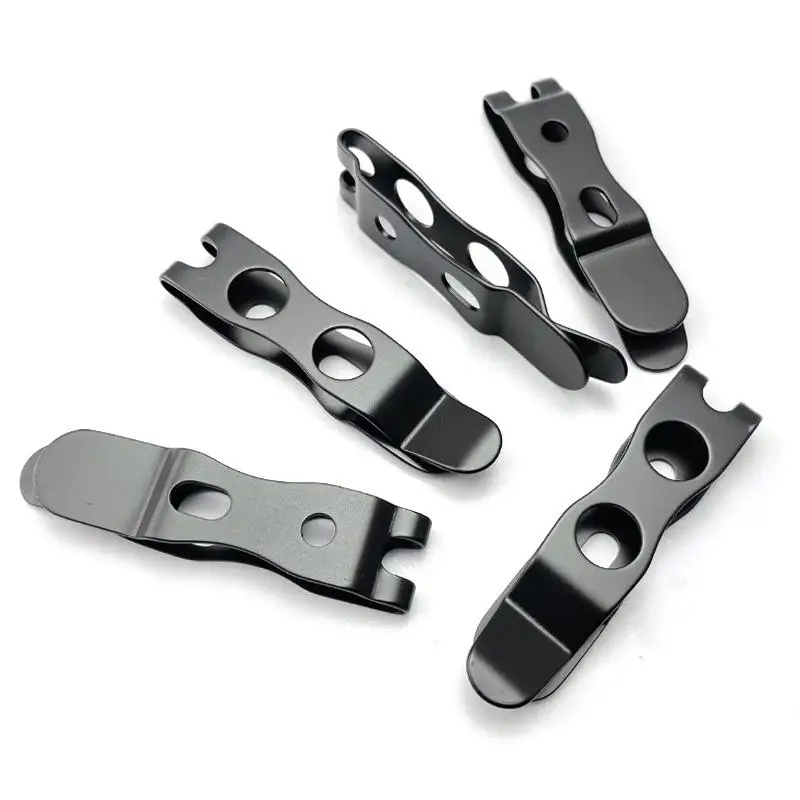 Universal Stainless Steel KYDEX Belt Clip For Outdoor Knife Scabbard Waist K Sheath Carrying Pocket Clip