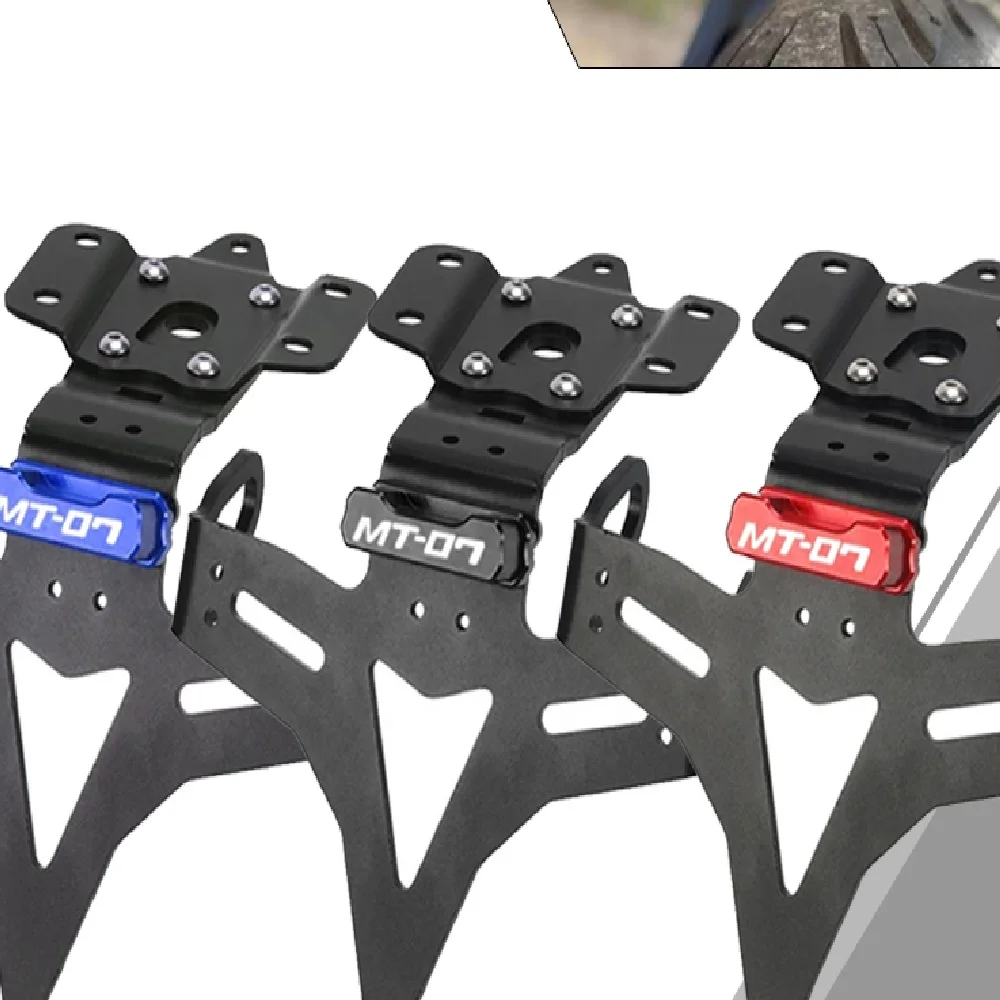 

License Plate Holder For Yamaha MT-07 MT 07 2013 - 2025 2024 2023 2022 MT07 YZF R7 YZF-R7 Motorcycle Tail Tidy Fender Eliminator
