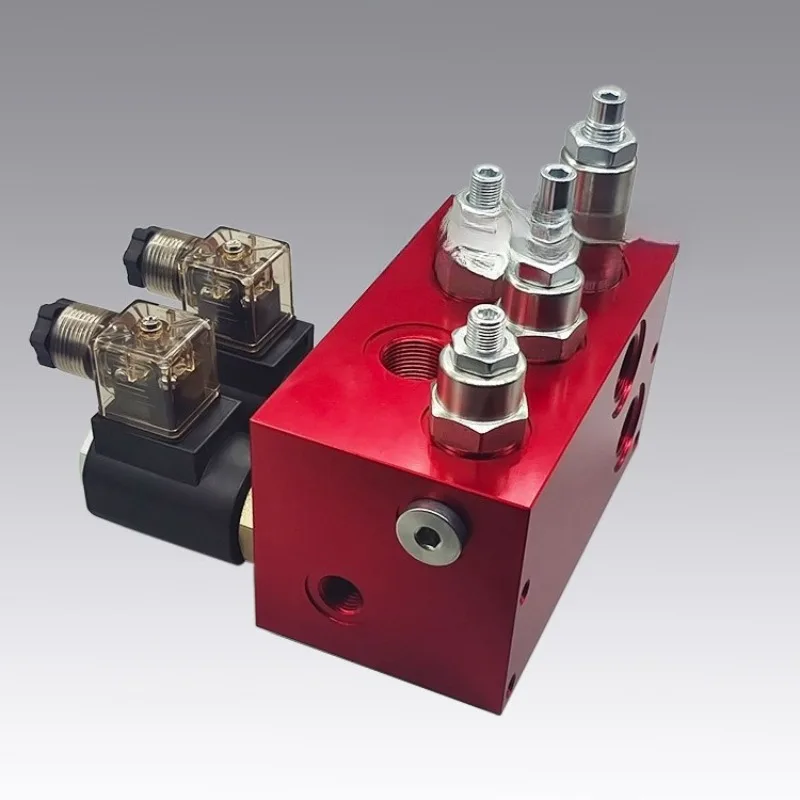Hydraulic Valve Group NTC Double-speed Double  ET06-02SV Oil Inlet and Outlet Is M22 * 1.5 Hydraulic Threaded Cartridge Valve