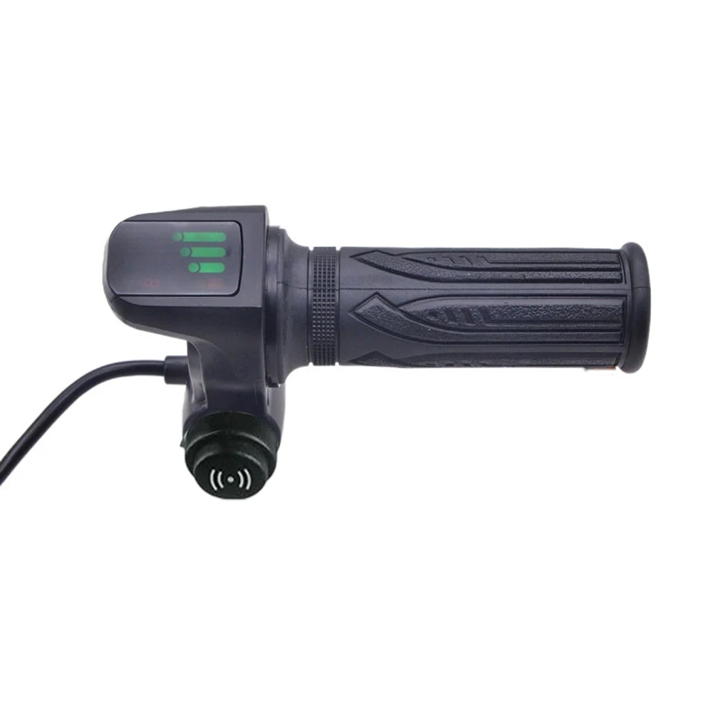 

Throttle Grip for Electric Bikes and Scooters NFC Wireless Start 48V with 6pin Interface for Accurate Battery Information