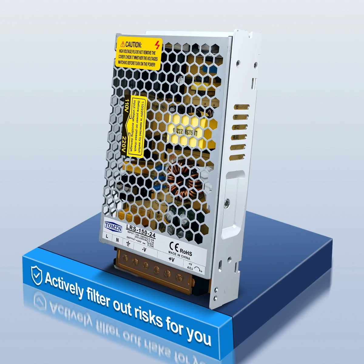 TOMZN 150 واط AC-DC SMPS إخراج واحد تحويل التيار الكهربائي المدخلات 110-240 فولت الناتج 5 فولت 12 فولت 15 فولت 24 فولت 36 فولت 48 فولت قابل للتعديل ل LED