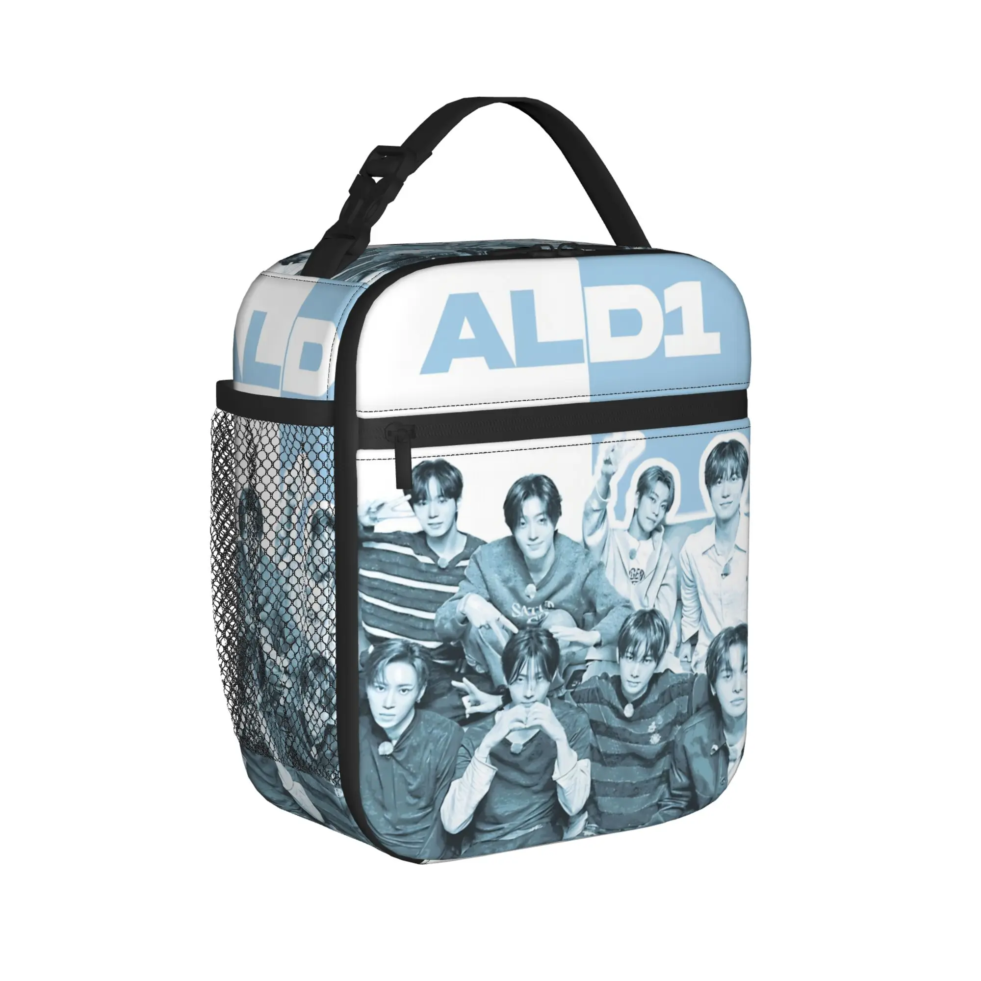 Alpha Drive One Kpop Band Freak Alarm Thermal Insulated Lunch Bags for Travel Bento Box Men Women Cooler Thermal Lunch Boxes